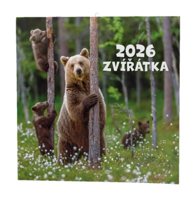 Termék főképe Nástěnný kalendář - Zvířátka