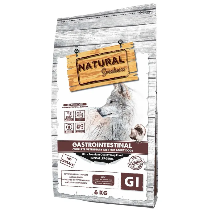 Termék főképe Natural Greatness GASTROINTESTINAL veterinární dieta pro psy 2 kg