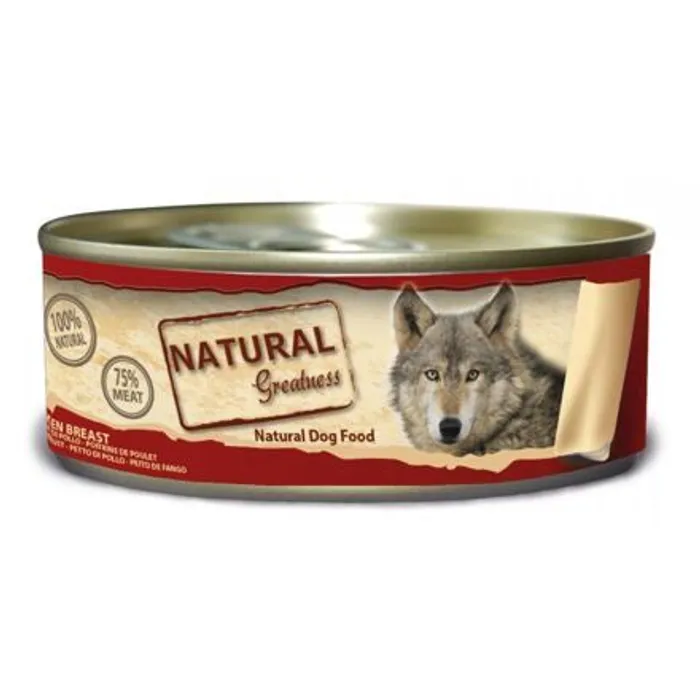 Termék főképe Natural Greatness kuřecí prsa, konzerva pro psy 156 g