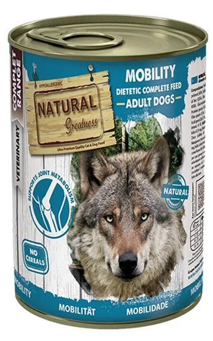Termék főképe Natural Greatness MOBILITY, veterinární dieta, konzerva pro psy 400g