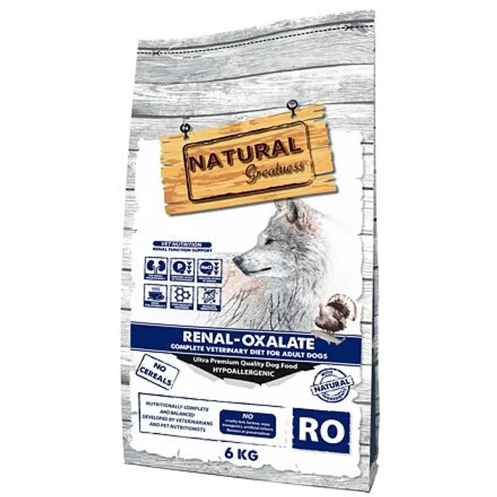 Termék főképe Natural Greatness RENAL - OXALATE veterinární dieta pro psy 6 kg