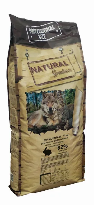Termék főképe Natural Greatness Top Mountain Cat Recipe /králík/ 15 kg