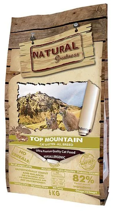 Termék főképe Natural Greatness Top Mountain Cat Recipe /králík/ 2 kg
