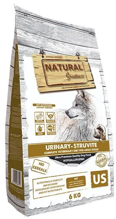 Termék főképe Natural Greatness URINARY STRUVITE veterinární dieta pro psy 6 kg