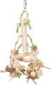 Natural Living - színes fa akasztós játék 31 cm