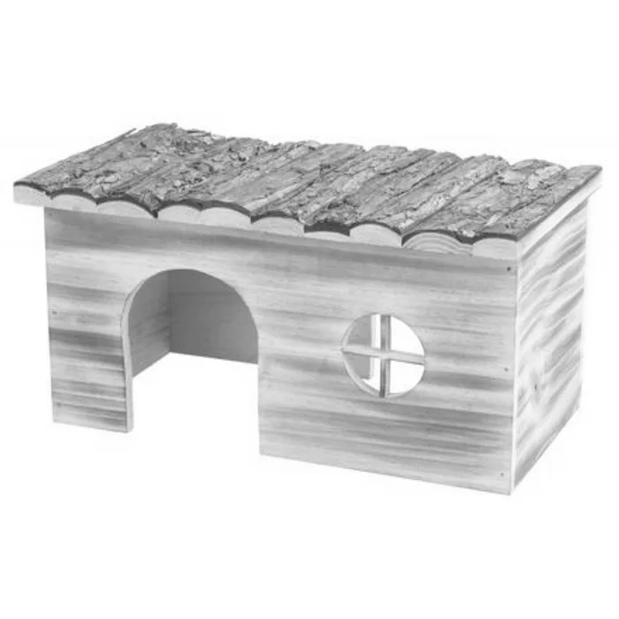 Termék főképe Natural Living dřevěný domek GRETE pro morčata, 2 vchody, 35 x 18 x 20 cm