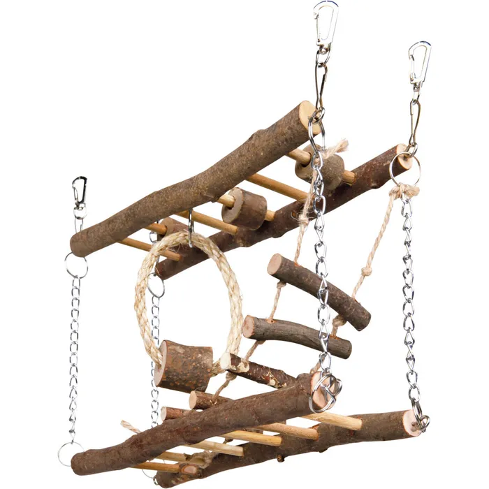 Termék főképe Natural Living dřevěný most dvojitý pro myši, křečky 27 x 17 x 7 cm