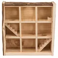 Következő termékkép Natural Living játszótorony/labirintus egerek és törpe hörcsögök számára, 3 emelet 30x30x10 cm