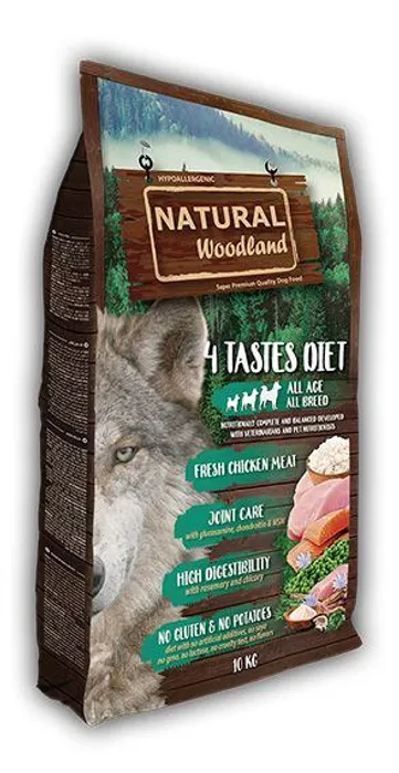 Termék főképe Natural Woodland 4 TASTES Diet 10 kg