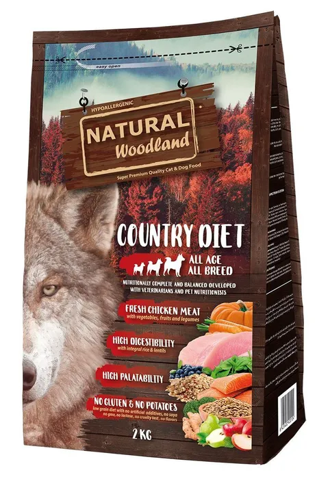 Termék főképe Natural Woodland Country Diet 2 kg