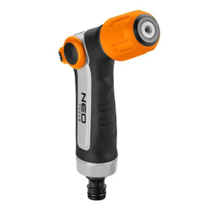 Termék főképe NEO TOOLS pistolový rozprašovač s regulací proudu 2 funkce, ZAP/VYP palcem, oranžovo-čern