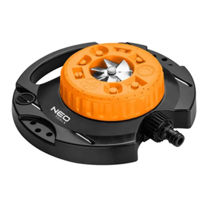Termék főképe NEO TOOLS rotační postřikovač, 9 funkcí postřiku pro plochu od 35 do 95m2, 1/2" i 3/4", o