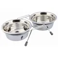 Következő termékkép Rozsdamentes állvány + 2 tál szilikongyűrűvel 900ml/16cm