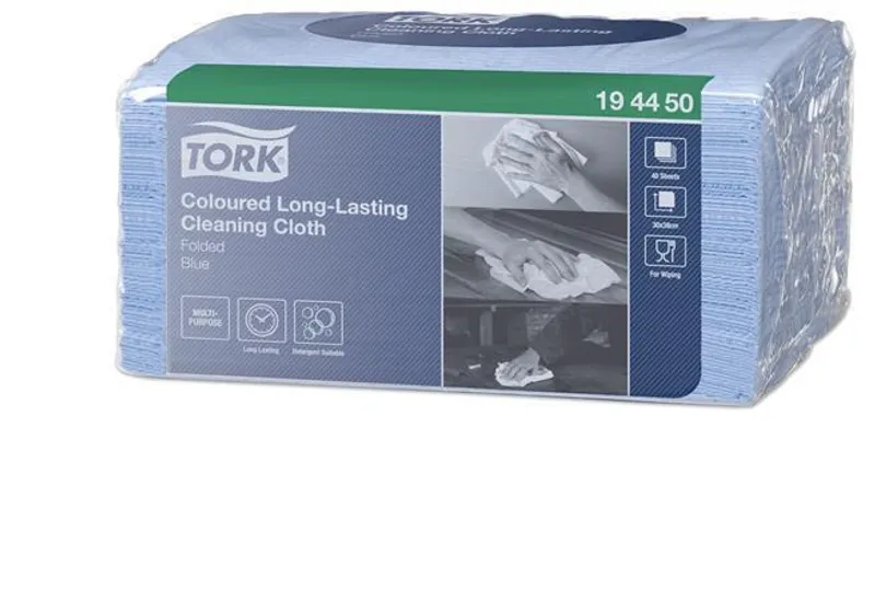 Termék főképe Netkaná textílie Tork Premium ve skládané verzi - modrá [40 ks]