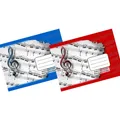 Következő termékkép zenei jegyzetfüzet ML-1 /8 lap