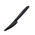 Kés (PP) újrahasználható fekete 18,5cm [50 db]