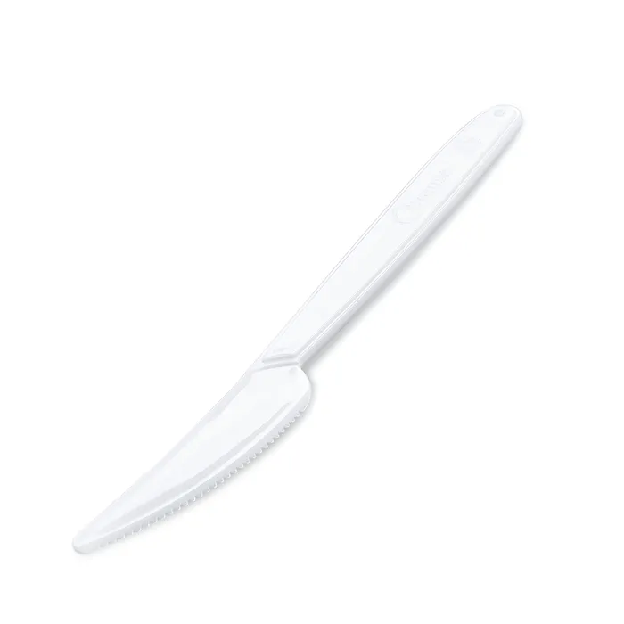Termék főképe Nůž (PP) znovu použitelný bílý 18,5cm [50 ks]