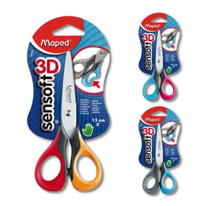 Termék főképe Nůžky Maped Sensoft - 13 cm, blistr, mix barev