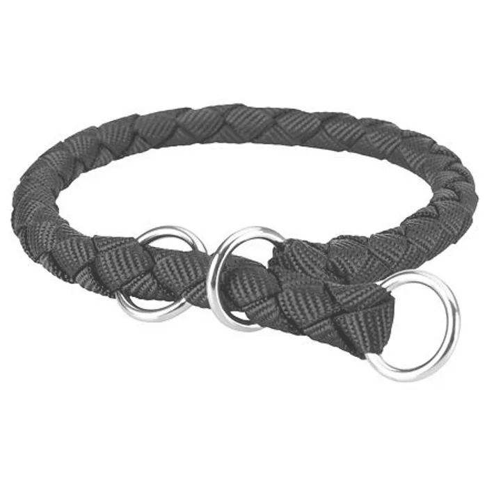 Termék főképe Nylonový obojek kulatý CAVO - černý M-L:43-51cm/18mm