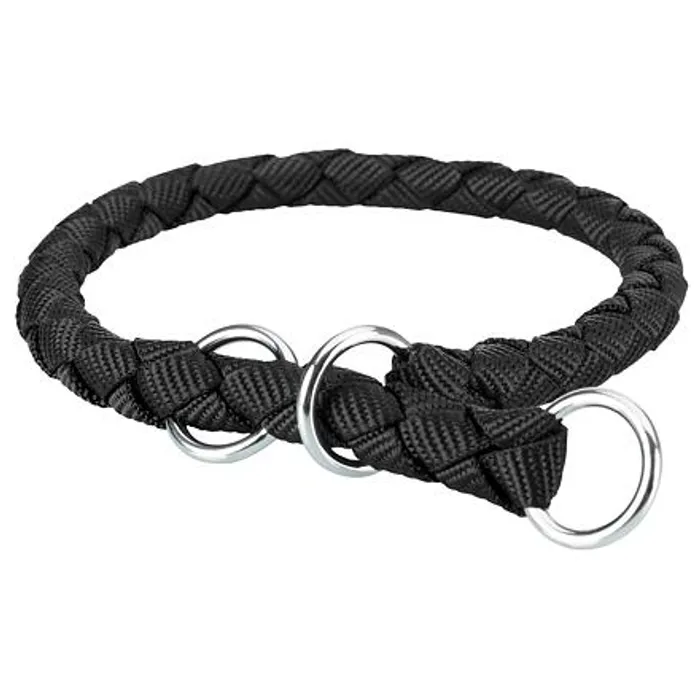 Termék főképe Nylonový obojek kulatý CAVO - černý S-M:35-41cm/12mm