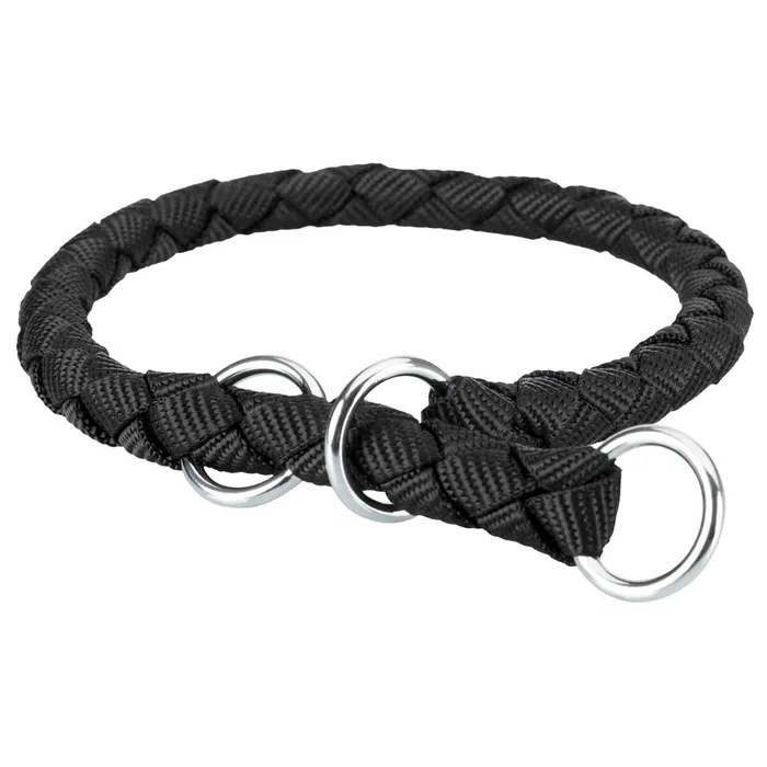 Termék főképe Nylonový obojek kulatý CAVO - černý XS- S:25-31cm/12mm