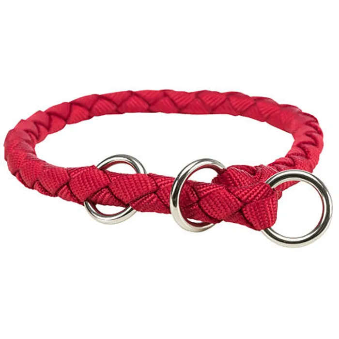 Termék főképe Nylonový obojek kulatý CAVO - červená M:39-45cm/12mm