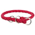 CAVO kerek nylon gallér - piros S-M: 35-41cm/12mm
