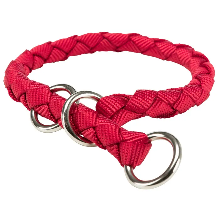 Termék főképe Nylonový obojek kulatý CAVO - červená S:30-36cm/12mm