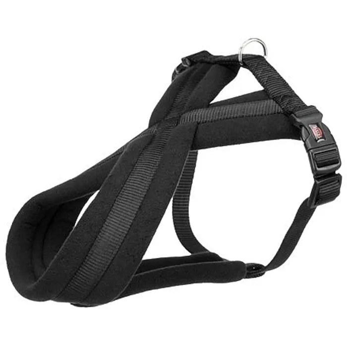 Termék főképe Nylonový postroj PREMIUM podšitý - černá L-XL:hruď:70-110cm/25mm