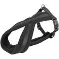 Következő termékkép PREMIUM bélelt nylon heveder - fekete L-XL: mellbőség: 70-110cm/25mm