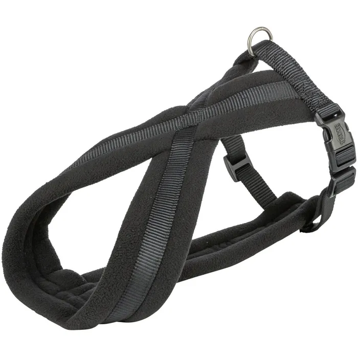 Termék főképe Nylonový postroj PREMIUM podšitý - černá S-M:hruď:40-70cm/20mm