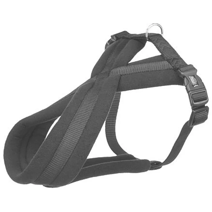 Termék főképe Nylonový postroj PREMIUM podšitý - černá XXS-XS:hruď:26-38cm/10mm