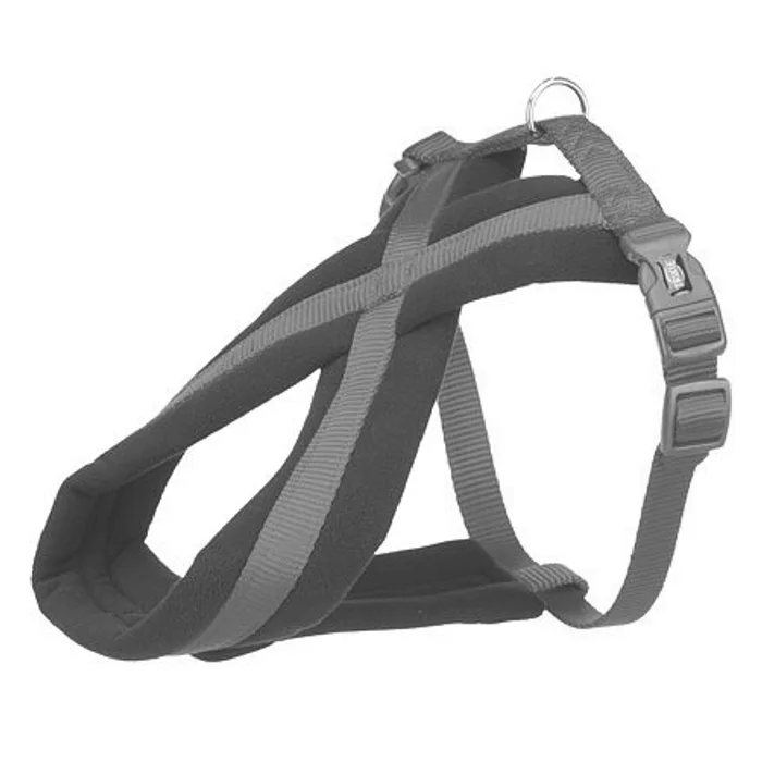 Termék főképe Nylonový postroj PREMIUM podšitý - červená XXS-XS:hruď:26-38cm/10mm