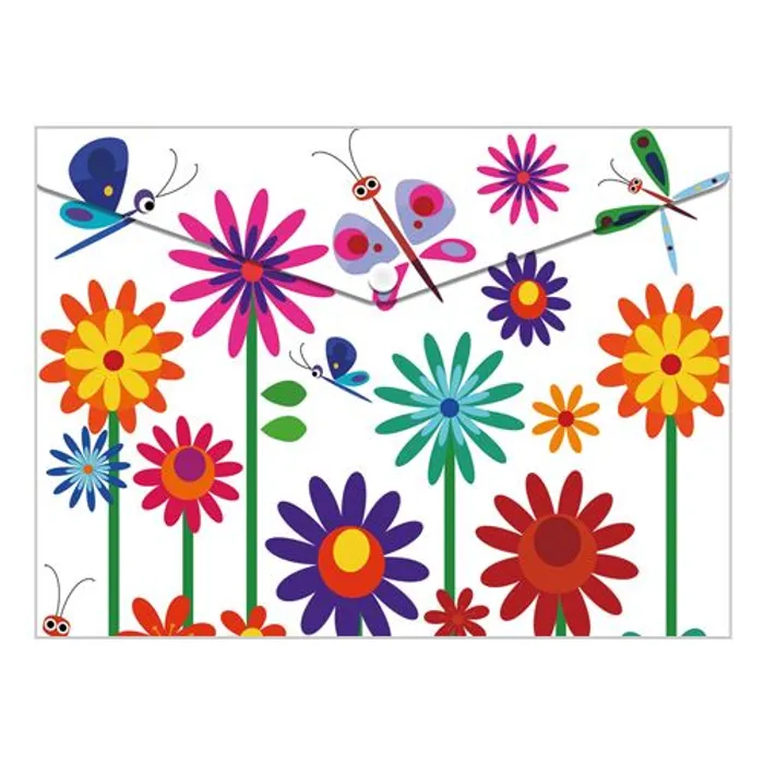 Termék főképe Obal PP s patentkou A4, Spring Flowers