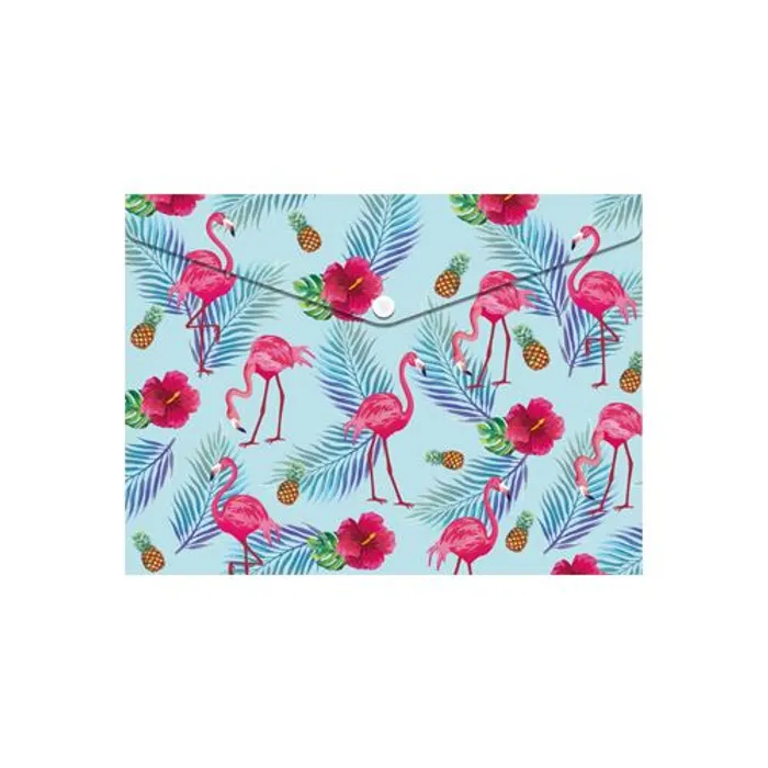 Termék főképe Obal PP s patentkou A5, Flamingo