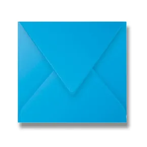 Clairefontaine boríték, 165 x 165 mm, kék, 20 db