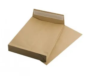 Boríték, TB4, öntapadó, 50 mm vastag, VICTORIA, barna [250 db]