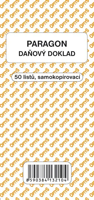 Termék főképe Obchodní paragon, samopropisovací, 50 listů 1321