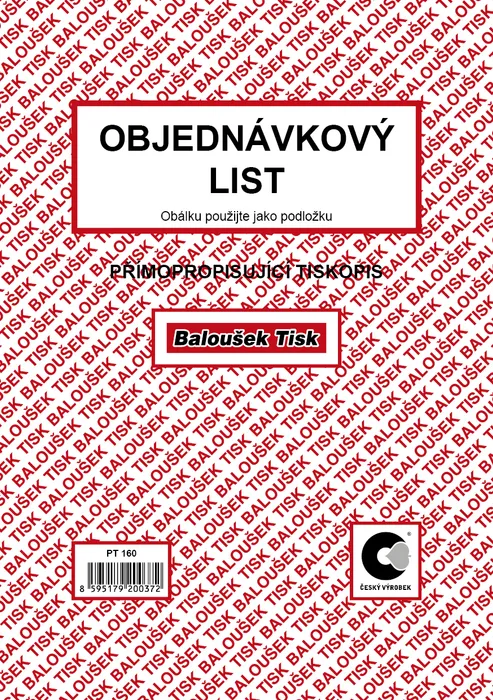 Termék főképe Objednávka A5 SP PT160