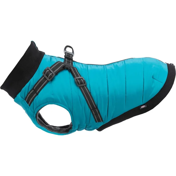 Termék főképe Obleček PONTIS - vesta s postrojem, tyrkysová XXS: 24cm, hruď: 40-44cm, krk: 30cm