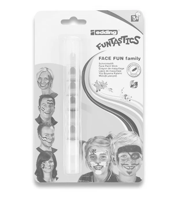 Termék főképe Obličejové barvy Face Fun Family 7 barev