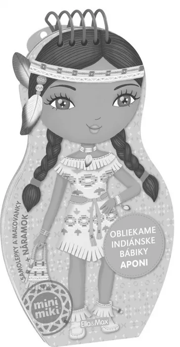 Termék főképe Obliekame indiánske bábiky APONI – Maľovanky