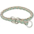 CAVO kerek félszorító nyakörv, zsálya/homok M: 39-45 cm / o12 mm