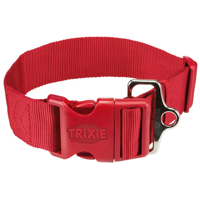 Termék főképe Obojek PREMIUM - červený L-XXL:55-80cm/50mm