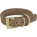 Következő termékkép Obojek PURE kožený, hnědáS-M: 31-37 cm/ 30 mm