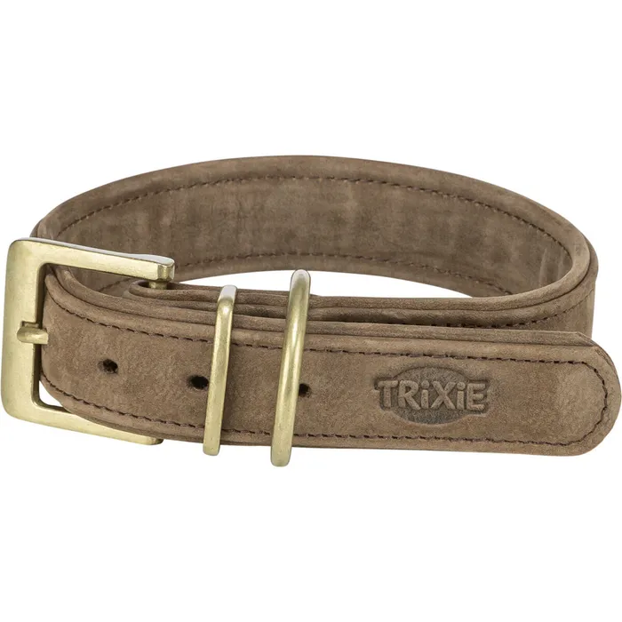 Termék főképe Obojek PURE kožený, hnědáXS-S: 27-34 cm/ 25 mm