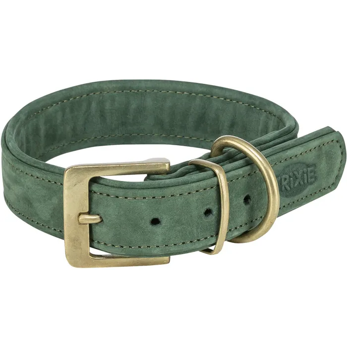 Termék főképe Obojek PURE kožený, šalvějováM: 36-43 cm/ 30 mm