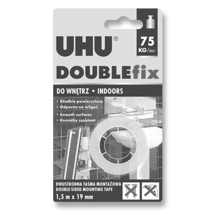 Termék főképe Oboustranná lepicí páska Uhu Double Fix 19 mm x 1,5 m