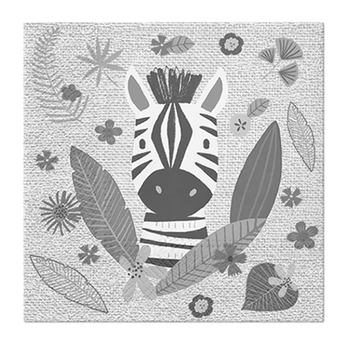 Termék főképe Obrúsky PAW L 33x33cm Jungle Friends