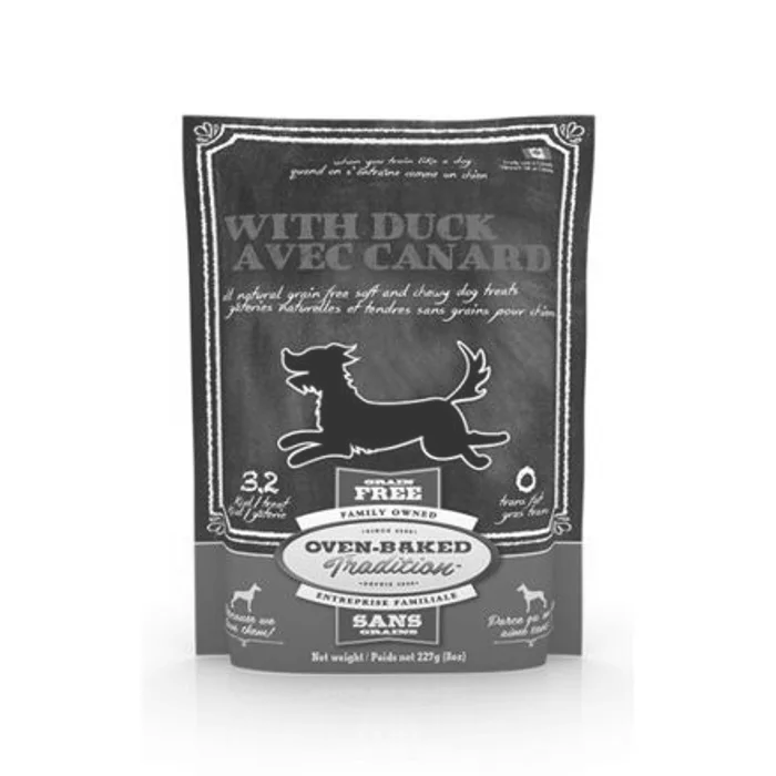 Termék főképe OBT All Natural Grain Free soft & chewy DUCK 227 g, bezlepkový pamlsek s kachním masem